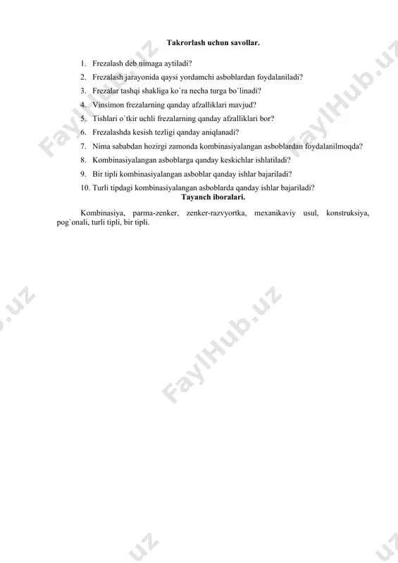 metallarni kesish nazaryasi elementlari - Page 5
