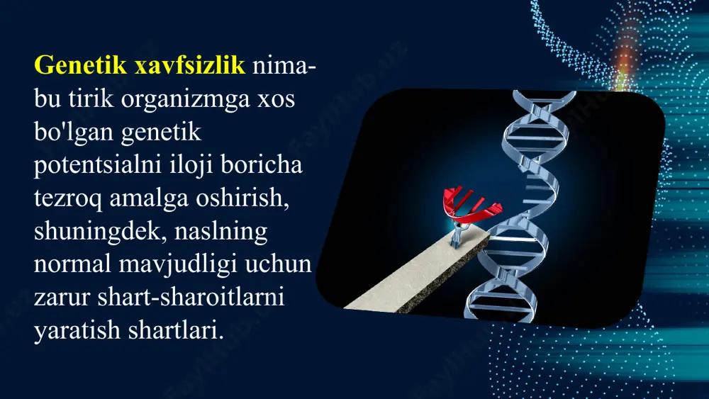 biotexnologik usulda olingan mahsulotlarning genetik xavfsizligi - Page 5