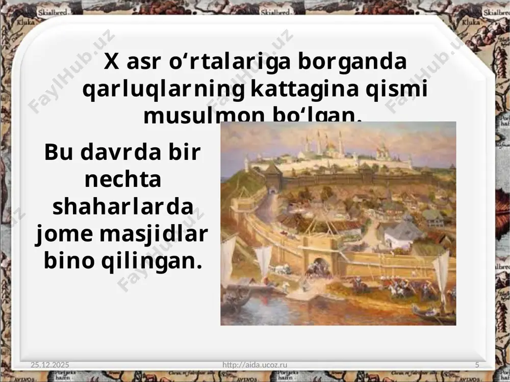 qarluqlar o‘g‘uzlar tohiriylar. 7 - sinf - Page 5
