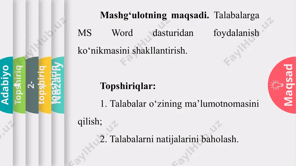 3-amaliy mashg‘ulot: zamonaviy matn muharrirlari - Page 4