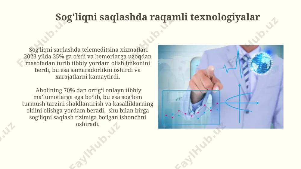 raqamli iqtisodiyotdan, sog'liqni saqlashning raqamli transformatsiyasi - Page 5