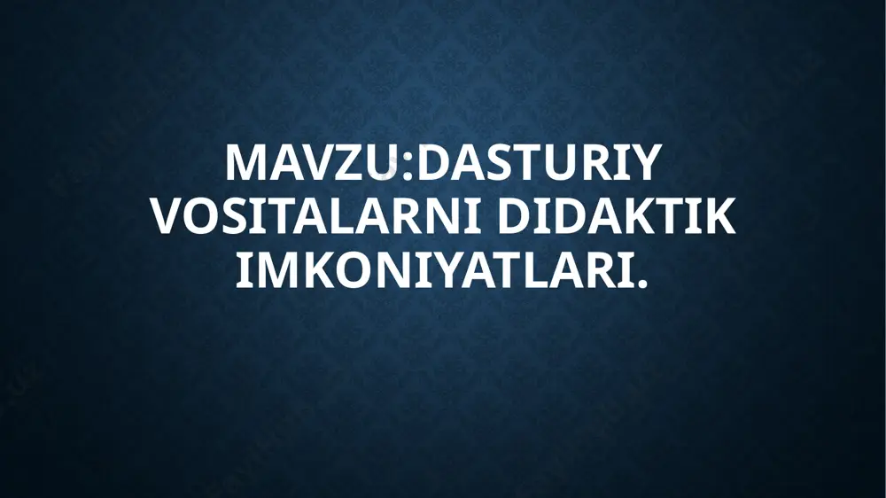 slarini hisobga olib, o`quv faoliyati mazmunini qurish imkoniyatini ta`minlash), uzluksizlik va yaxlitlik (ilgari o`rganilgan bilimlarning mantiqiy oqibati hamda to`ldiruvchisi hisoblanadi), izchillik, muammolilik, ko`rgazmalilik, faollashtirish (o`qitish mustaqilligi hamda faollilik xususiyatining mavjudligi), o`qitish natijalarini o`zlashtirish mustahkamliligi, muloqotning interfaolliligi, o`qitish, tarbiyalash, rivojlantirish va amaliyotning yaxlit birligi. metodik talablarga quyidagilar kiradi: aniq o`quv fanining o`ziga xos xususiyatlarini hisobga olish, ma`lum bir faning o`ziga xosligini hisobga olish, axborotni zamonaviy metodlari o`zaro bog`liqliligi, o`zaro aloqadorliligi, turli-tumanligi, amalga oshirilishi. psixologik talablarga idrok etish (verbal-mantiqiy, sensor-perseptiv), tafakkur (tushunchaviy-nazariy, ko`rgazmali-amaliy), diqqati (qat`iyliligi, boshqaga ko`chishi), motivasiya (ishlashda faol shakllari, yuqori darajada ko`rgazmalilik, o`z vaqtida qayta aloqa yordamida o`quvchilarning yuqori darajadagi motivasiyalarini doimiy ravishda rag`batlantirish), xotira, tasavvuri, yoshi va individual psixologik xususiyatlarini hisobga olish (egallagan bilim, ko`nikma va malakalarini hisobga olib, o`quv fani mazmuni hamda o`quv masalalari murakkablik darajasi o`quvchilarning yosh imkoniyatlari va individual xususiyatlariga mos kelishi, o`quv materialini o`zlashtirishda ortiqcha his-hayajonli, asabiy, aqliy yuklamalardan ta`sirlanishdan himoyalash) kiradi. texnik talablarga shaxsiy …