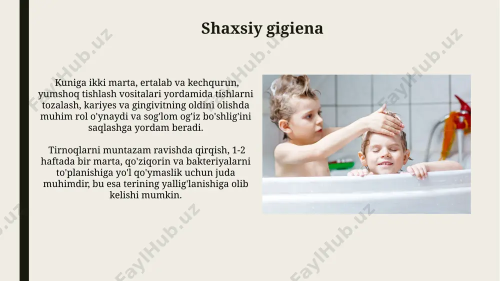 bolalar va o'smirlar gigiyenasining umumiy asoslari - Page 5