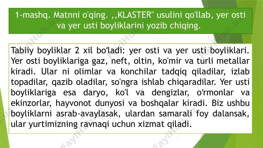o‘zbekistonning tabiiy boyliklari - Page 5