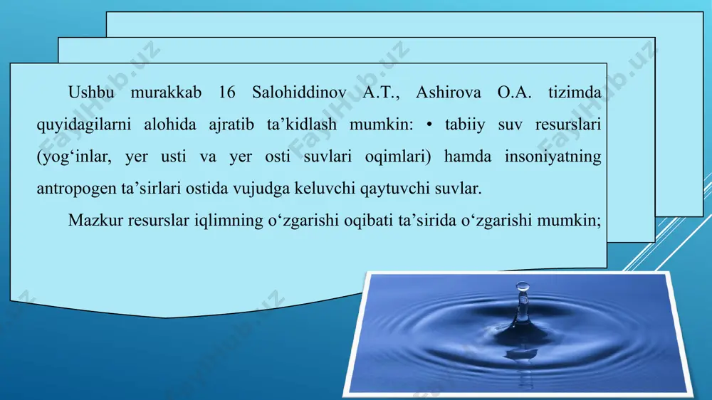 chuchuk suv havzasining biotsenozlarini aniqlash - Page 5