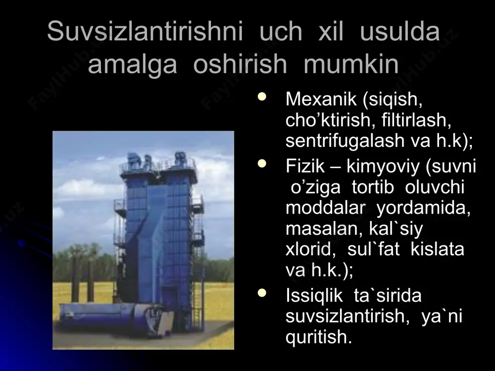 quritish jarayoni texnologik modellashtirish - Page 3