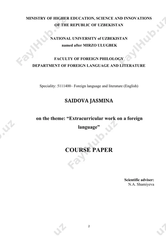 foreign languages. teaching in foreign languages is conducted in 25 higher education institutions in uzbekistan. in 2016, there were only 7 such institutions. over the past 3 years, the number of applicants who have received a language certificate of international level has increased tenfold. this year 350 students received grants to study at prestigious foreign universities through the el-yurt umidi foundation, which is five times more than in previous years. the time has come to create in uzbekistan a new system of teaching foreign languages, which will become a solid foundation for the future. since we set ourselves the goal of building a competitive state, from now on, graduates of schools, lyceums, colleges and universities must be fluent in at least two foreign languages. this strict requirement should become the main criterion for the work of the head of each education institution”, shavkat mirziyoyev said. it was noted that an …