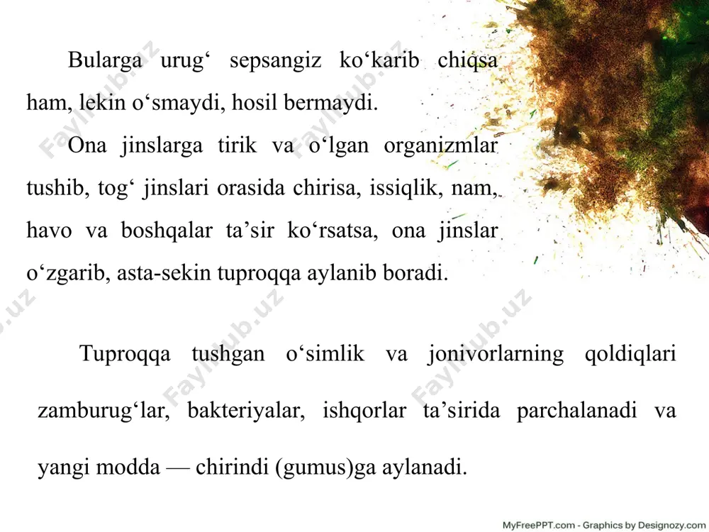 tuproqlar haqida tushuncha 7-sinf - Page 4