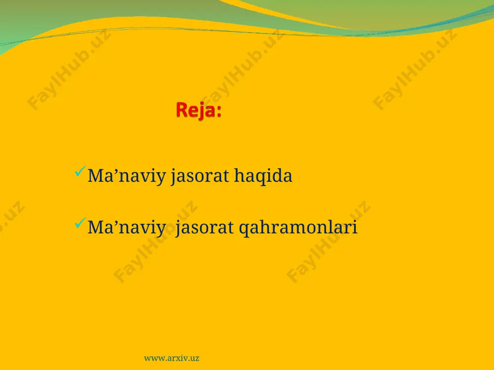 ma’naviy jasorat qahramonlikdir - Page 2