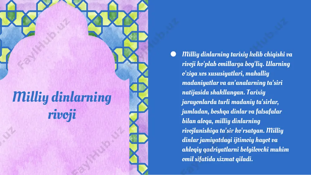 milliy dinlar haqida tushuncha - Page 5