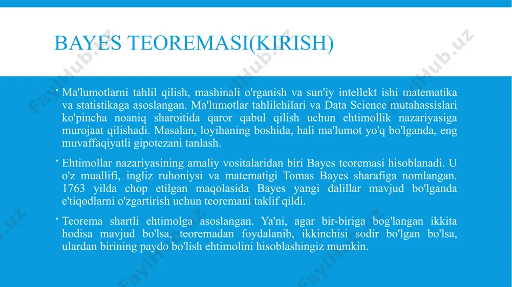 idagi har qanday muammolarni hal qilishda bevosita dasturga murojaat qilishlari mumkin. ekspert tizimlari bunday imkoniyatlar muammoni hal qilish uchun ketadigan vaqtni qisqartiradi va yosh mutaxassislarga ish joyida o'rganish imkonini beradi. oddiy ekspert tizimiga misol sifatida kompyuter operatsion tizimlari uchun dasturiy paketlardagi virtual “yordamchilar”ni keltirish mumkin. oddiy muammolarni hal qilish uchun bunday algoritmlar ishlab chiquvchilarni oxirgi foydalanuvchi bilan aloqa qilishning keraksiz, haddan tashqari va asossiz yukidan xalos qiladi.. e t qanday muammolarni hal qiladi? interpretasiya- bu dasturning dastlabki kodini bajarish. bashoratlar diagnostika rejalashtirish dizayn nazorat qilish boshqaruv bunday muammolar keng doiradagi ilmiy, biznes va sanoat sohalarida yuzaga keladi. ekspert tizimlari qachon qo'llaniladi? hozirgi kunda ekspert tizimlari moliya, neft-gaz sanoati, energetika, transport, farmatsevtika ishlab chiqarish, tibbiyot, kosmik texnologiyalar, atom energetikasi kabi sohalardagi muammolarni hal qilishda qo‘llanilmoqda. ekspert tizimlarining xususiyatlari qanday? ekspert tizimlari ilmiy yoki tijorat sohasida aniq amaliy yo'nalishga ega. ekspert tizimining asosiy xususiyatlaridan biri uning ishlashi, ya'ni natijani olish tezligi va …
