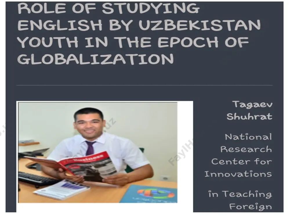 the english language in uzbekistan and kindergartens - Page 5