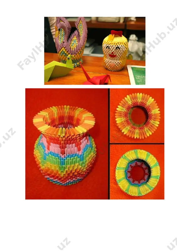 ertak qahramonlarining modulli origamisi - Page 2
