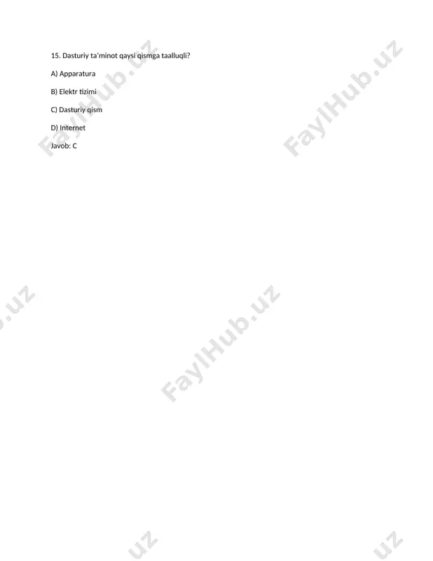 dasturiy ta’minotlar testi - Page 5
