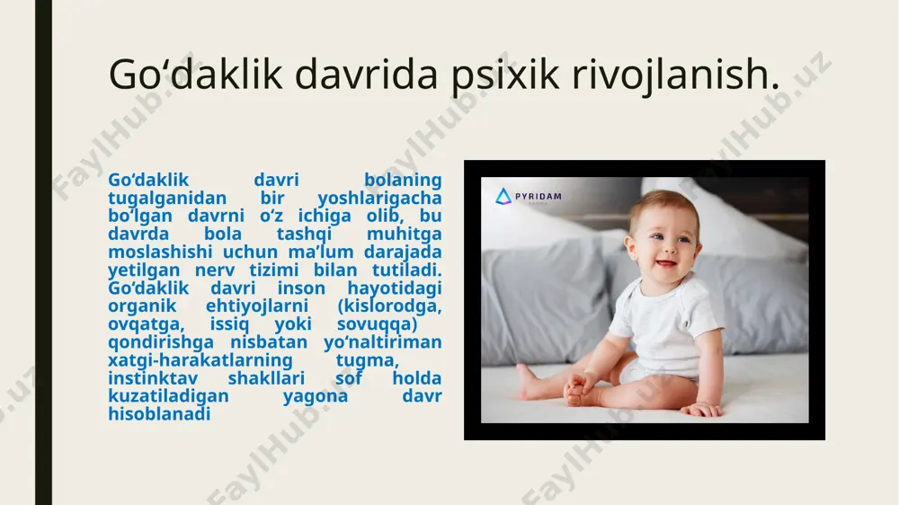 ilk bolalik davri psixik rivojlanish xususiyatlari - Page 3