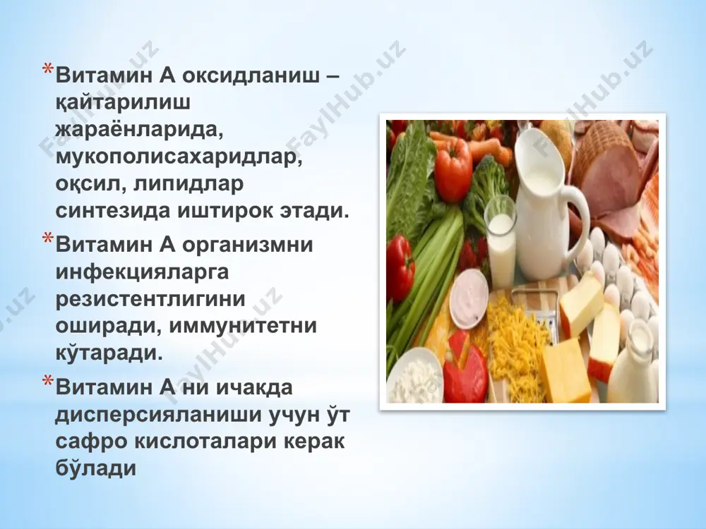 yog’da eriydigan vitaminli moddalar - Page 4