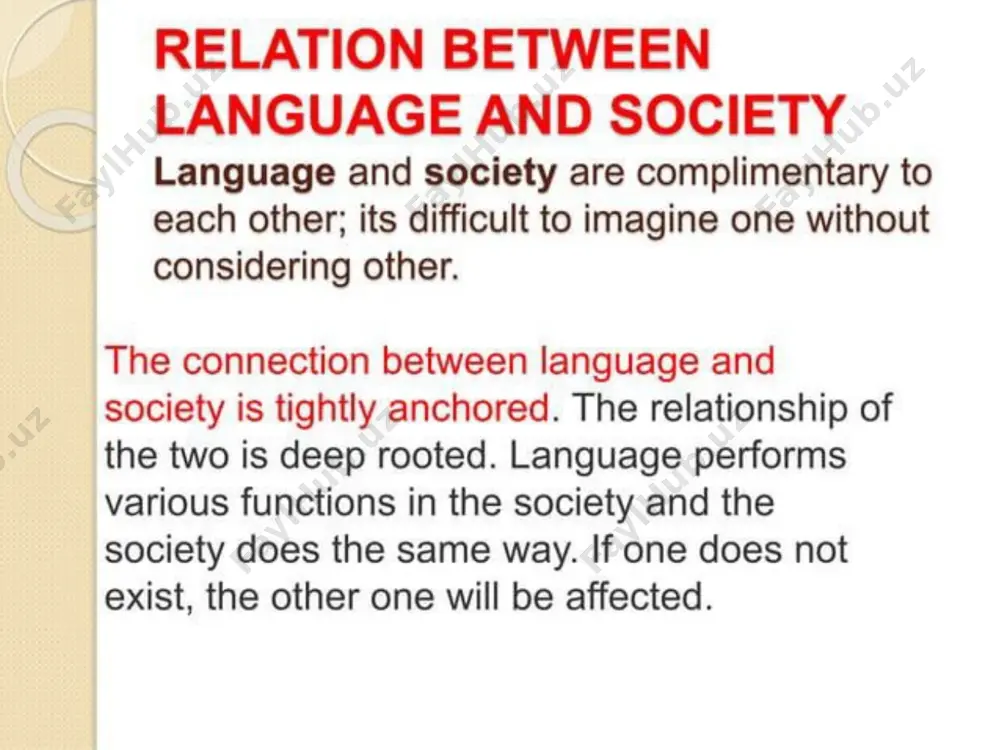 language and society - Page 5