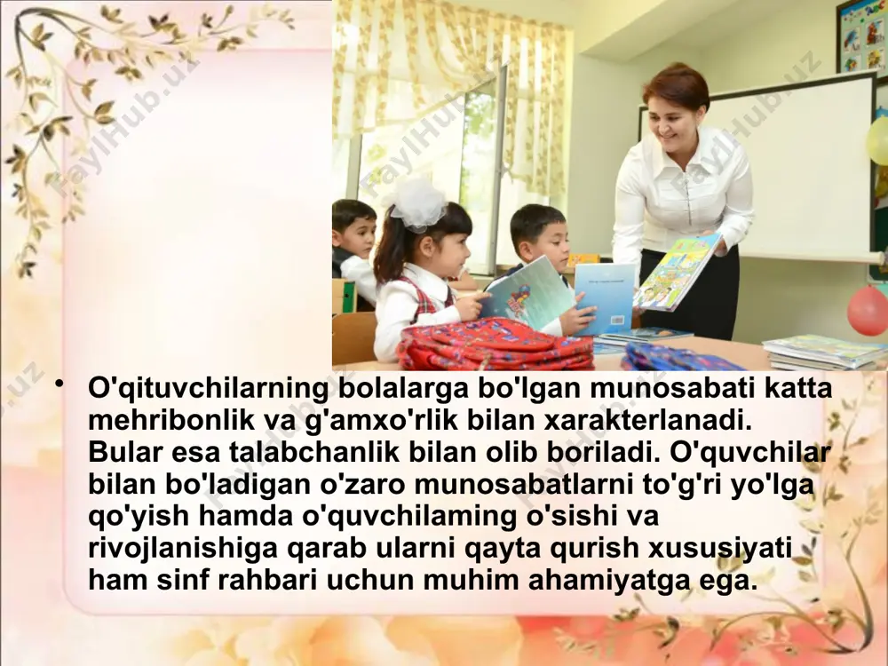 sinf rahbarning vazifalari - Page 5