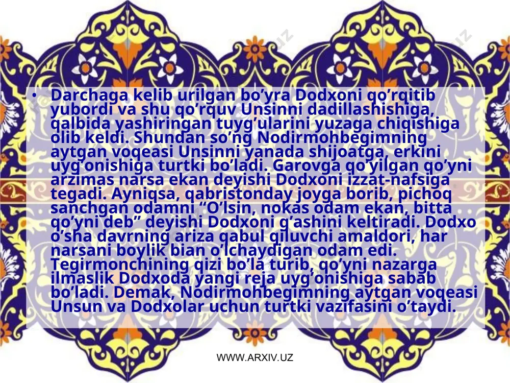 abdulla qahhor “dahshat” hikoyasining struktural tahlili - Page 4