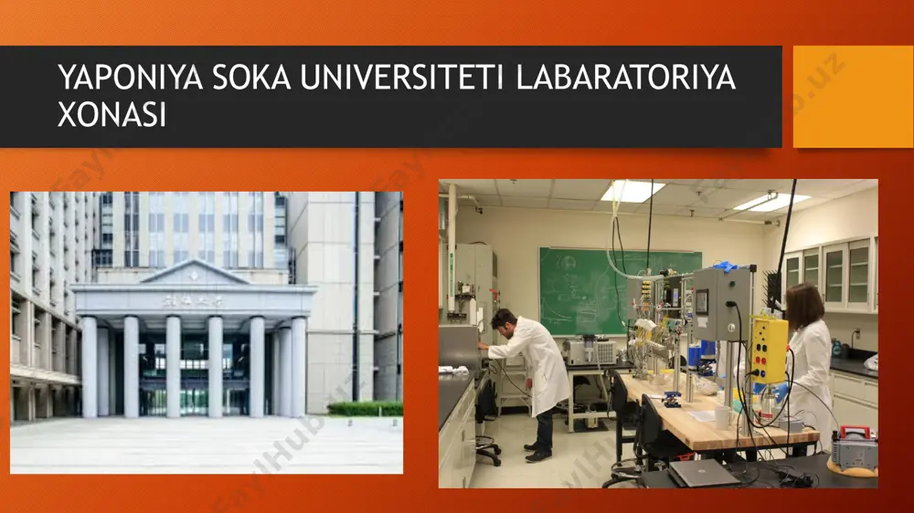 jlantirmoqda. ma'lumot to'plamlari mis qotishma bronza davrining keng assortimentini o'z ichiga oladi (boltalar, qilichlar va nayza uchlari) va eba tosh asboblari (bolg'a va xanjar). laboratoriyamiz nyu-york universiteti tandon muhandislik maktabi bilan birgalikda tribologiya, robototexnika, 3d mikrotopografiya va kompyuter ko'rishdan foydalanish orqali litik foydalanish metodologiyasini standartlashtirish va yaxshilash uchun ishlaydi. aqsh mashhur labaratoriyalari optik mikroskopiyadan tashqari, laboratoriya konfokal mikroskopiya yordamida mikrowear miqdorini aniqlash usullarini ishlab chiqishga ixtisoslashgan. laboratoriyada, shuningdek, jorj odell va uning shogirdlari tomonidan 1980-yillardan 2011-yilgacha oʻtkazilgan eksperimentlarni oʻz ichiga olgan jorj odellning “kiyimdan foydalanish” qiyosiy toʻplami mavjud. nottingam universiteti george mason universiteti york universiteti foydalanilgan adabiyotlar: https://awrana.org/labs/ https://www.topuniversities.com/university-rankings-articles/university-subject-rankings/worlds-top-archaeology-schools https://www.soka.edu/academics/academic-facilities/scientific-research-laboratories image2.png image3.png image4.png image5.png image6.png image7.png image8.png image9.png image10.png image11.png image12.png image13.png image14.png image15.png image16.png image17.png image18.png image1.png