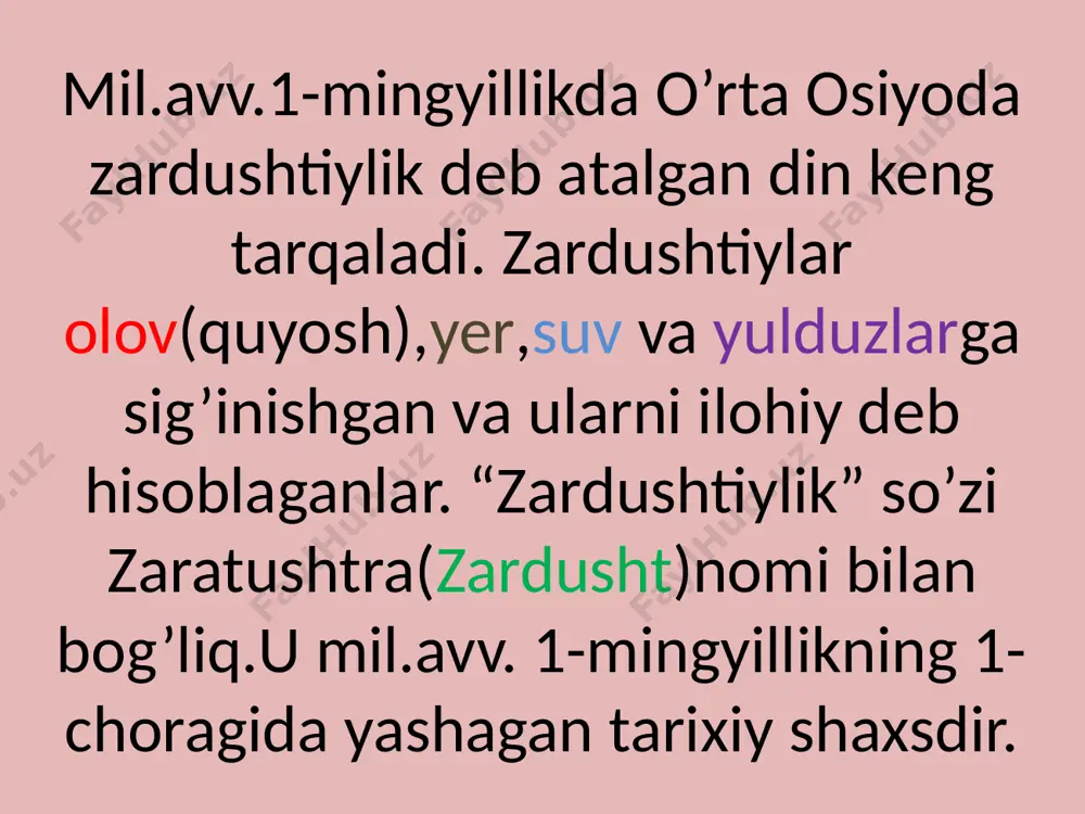 zardushtiylik dini va uning paydo bo’lishi - Page 3