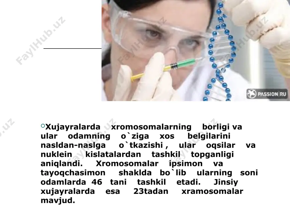 irsiyat va irsiy kasalliklar - Page 4