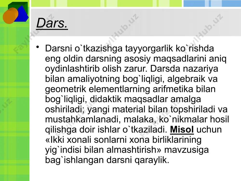 o`qituvchining darsga tayyorlanishi - Page 4