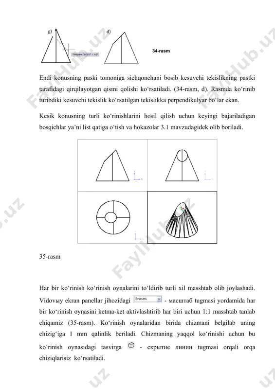 geometrik jismlarning tekisliklar bilan kesishishi - Page 4