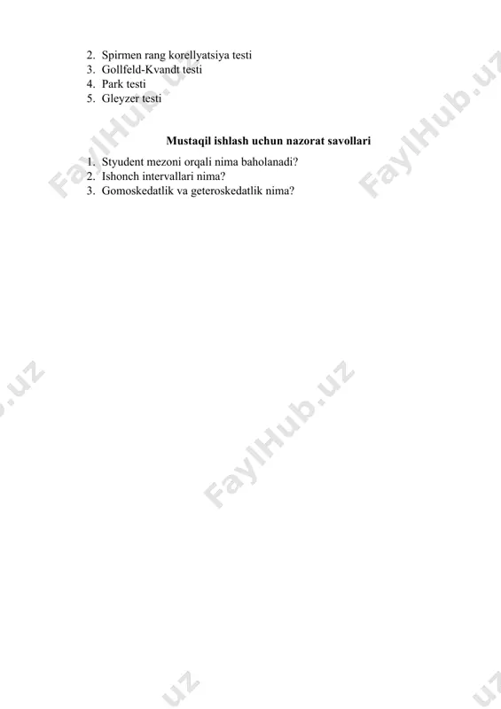 eng kichik kvadratlar usulining baholash xususiyatlari: gauss-markov teoremasi - Page 5