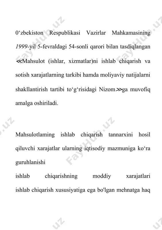 sanoatda tannarx, foyda va ishlab chiqarish rentabelligi - Page 4
