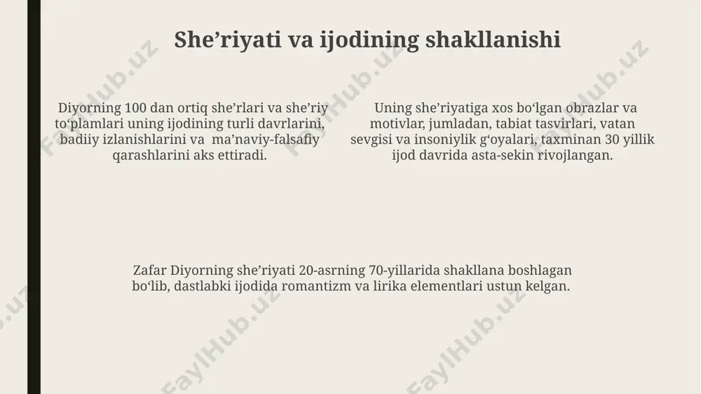 zafar diyor hayoti va ijodi - Page 4
