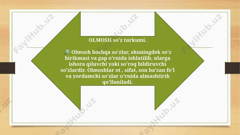 olmosh so’z turkumi, leksik grammatik xususiyati - Page 3