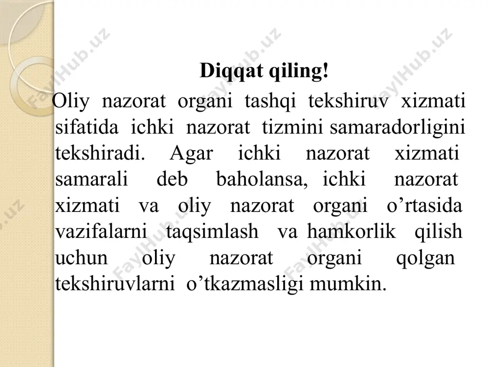 korxonalarda ichki moliyaviy nazoratni tashkil etish - Page 5