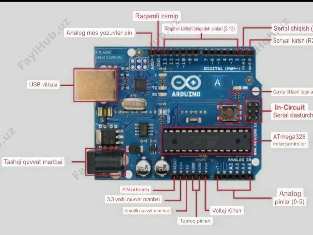 upts) ishlatiladi. rtc modullari (real-time clock) texnologiyadagi ahamiyati.rtc (real-time clock) modullari texnologiyada vaqtni aniqlash, saqlash va boshqarish uchun ishlatiladigan apparat komponentlaridir. ular turli qurilmalarda vaqtga asoslangan operatsiyalarni aniq bajarish imkonini beradi. quyida rtc modullarining tex. vaqtni aniqlik bilan boshqarish.rtc modullari real vaqtni (soat, daqiqa, soniya, sana, oy, yil) aniq saqlab turadi. ular: • qurilma energiya manbai uzilgan holatda ham ichki batareyasi yordamida vaqtni saqlaydi. • kompyuterlar, telefonlar va sanoat qurilmalarida vaqtni avtomatik sozlash imkonini beradinologiyadagi ahamiyati yoritiladi. energiya samaradorligi rtc modullari kam quvvat sarflashi bilan ajralib turadi. ular asosiy quvvat manbaidan uzilganda ham batareya yordamida ishlashda davom etadi. bu: • iot qurilmalar va portativ texnologiyalar uchun juda muhimdir. • boshqa tizimlarni ishga tushirish zaruratsiz vaqtni saqlash imkonini berad. iot va avtomatlashtirilgan tizimlarda qo‘llanilishi iot (internet of things) qurilmalarida rtc modullari vaqtga asoslangan operatsiyalarni bajarishda muhim rol o‘ynaydi: • qurilmaning rejalashtirilgan vazifalarini (masalan, sensorlarni o‘qish yoki ma’lumotlarni yuborish) bajarishni ta’minlaydi. • …