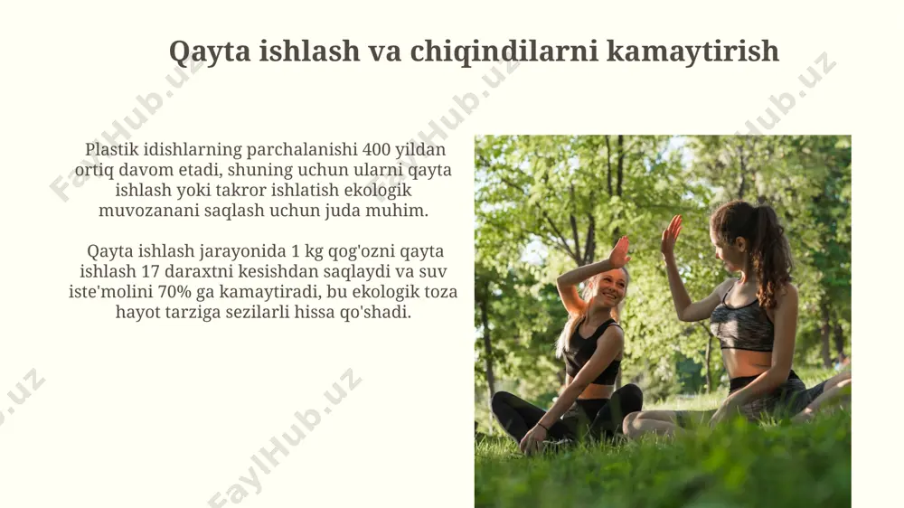ekologiya va sog‘lom hayot tarzi - Page 5