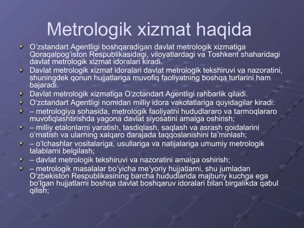 metrologiyaning rivojlanishi - Page 4