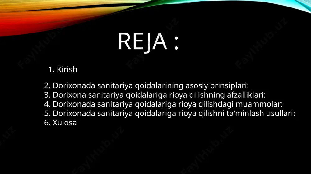 rioya qilishdagi muammolar: tez-tez uchraydigan xatoliklar: sanitariya qoidalariga rioya qilmaslik natijasida xodimlar va mijozlar orasida infektsiyalar tarqalishi mumkin. ba'zan, dori saqlash sharoitlari noto'g'ri bo'lishi mumkin. sanitariya qoidalariga rioya qilmaslik: boshqaruvning zaifligi yoki xodimlarning sanitar talablarni unutishlari salbiy oqibatlarga olib kelishi mumkin. dorixonada sanitariya qoidalariga rioya qilishni ta'minlash usullari: ta'lim va o'qitish: xodimlarga sanitariya qoidalari haqida doimiy ravishda ta'lim berish kerak. ular bu qoidalarni yaxshi bilib, amal qilishlari lozim. texnologiyalardan foydalanish: dorixonalarda avtomatlashtirilgan tozalash tizimlari va boshqa ilg'or texnologiyalardan foydalanish sanitariya holatini yaxshilashga yordam beradi. nazorat va audit tizimi: sanitariya qoidalariga rioya qilishni ta'minlash uchun nazorat tizimlari va auditlar o'tkazish zarur. dorixonada sanitariya qoidalariga rioya qilishdagi muammolar: tez-tez uchraydigan xatoliklar: sanitariya qoidalariga rioya qilmaslik natijasida xodimlar va mijozlar orasida infektsiyalar tarqalishi mumkin. ba'zan, dori saqlash sharoitlari noto'g'ri bo'lishi mumkin. sanitariya qoidalariga rioya qilmaslik: boshqaruvning zaifligi yoki xodimlarning sanitar talablarni unutishlari salbiy oqibatlarga olib kelishi mumkin. xulosa: dorixonada sanitariya qoidalariga rioya qilish …