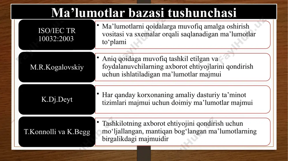 "ma’lumotlarbazasi kursi" - Page 4