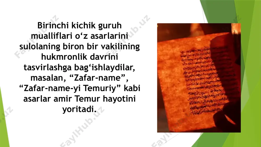 temuriylar saltanati tarixiga oid forsiy tarixiy manbalar - Page 4
