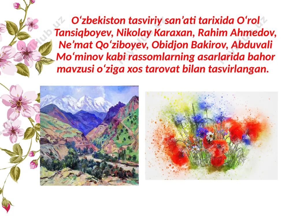 «navro‘z bayrami» mavzusida kompozitsiya ishlash. 4- sinf - Page 4