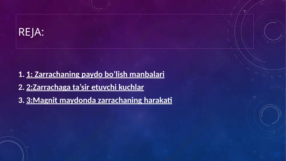 r kameradan ikkinchisiga o’tadi. tezlashtirish kamerasida bosim 10^-3 va 10^-4 ga teng bo’ladi. kameraga kirayotgan gaz miqdorini doimo nazorat qilib turish kerak. kameraga kiritilayotgan gaz vakum sistemasiga ta’sir ko’rsatadi. ion manbasiga kiritilayotgan gazlarda asosan ikki atomli gazlar boladi(vodorod, deyteri, kislorod, azot va boshqa gazlar). shunga ko’ra ionlashtirish jarayonida atom holidagi va molekula holidagi ko’p zaryadli ionlar hosil bo’lish extimolligi bor. foydalanilgan manbalar: 1: tezlatkichlar fizikasi kitobi (bozorov. e. x, qayumov. m. a) 2:google (vikipedia) image3.png image4.png image5.jpeg image6.jpeg image7.png image8.jpeg /docprops/thumbnail.jpeg