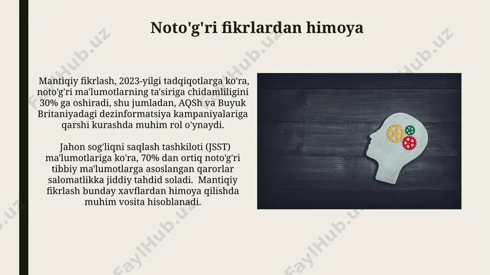 inson hayotida mantiq ilmining ahamiyati - Page 5