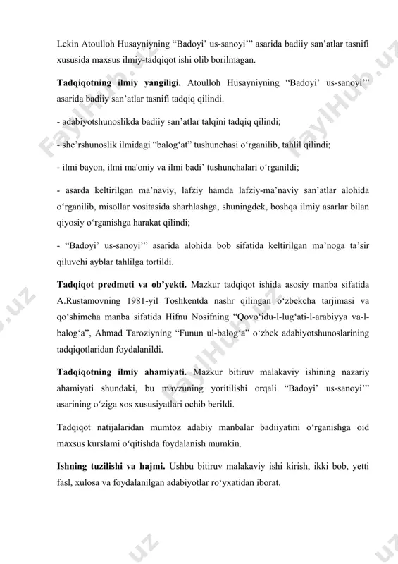 lga olinadi, izohlanadi. qinoiyning “mezon uz-zahab fi sinoat she’r ul-arab”, damanxuriyning “al-hoshiya ul-kabiri ali matn ul-kofi fi ilm ul-aruz va-l qavofiy” asarlarida ham badiiy san’at va vazn munosabatlari asosida qofiya ayblari, ixtiloflari borasida fikrlar keltirilgan . keyinchalik ilmi badi’ va mumtoz qofiya uzviyligi asosidagi nazariy fikrlarning takomili vazn va qofiya ilmiga ko‘chgan. arab tilidagi aruz va qofiya ilmi nazariyasi aks etgan muhim manbalardan biri abu zakariyyo (al-xatib) at-tabriziyning “al-kafi fi-l aruz val qavofiy” (“aruz va qofiyaga oid kifoya” xii) asaridir . xatib tabriziy “al-kafi fi-l aruz va-l qavofiy” (“aruz va qofiya haqida kifoya”) asarida aruz doiralarini tushuntirish barobarida ularning qofiya tizimi haqida ham ma’lumot beradi. olim garchi qofiyaning nazariy asoslarini taqdim etmasa da, aruz doiralarini shakllantirishda qofiyali baytlar muhim ahamiyat kasb etishini ko‘rsatib bergan. bundan tashqari, nosiriddin tusiyning “me’yor ul-ash’or” risolasi qays roziyning “al-mo‘jam” asari ta’sirida 1253-yilda yozilgan bo‘lib, asarning 2-fan (qism)i ilmi qofiyaga bag‘ishlangan. bu qism o‘z tarkibida 10 …
