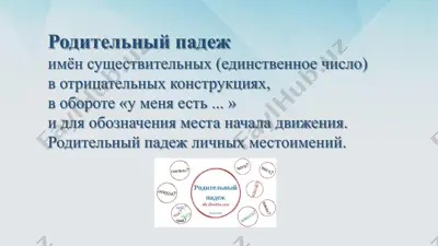 родительный падеж в русском языке — PDF