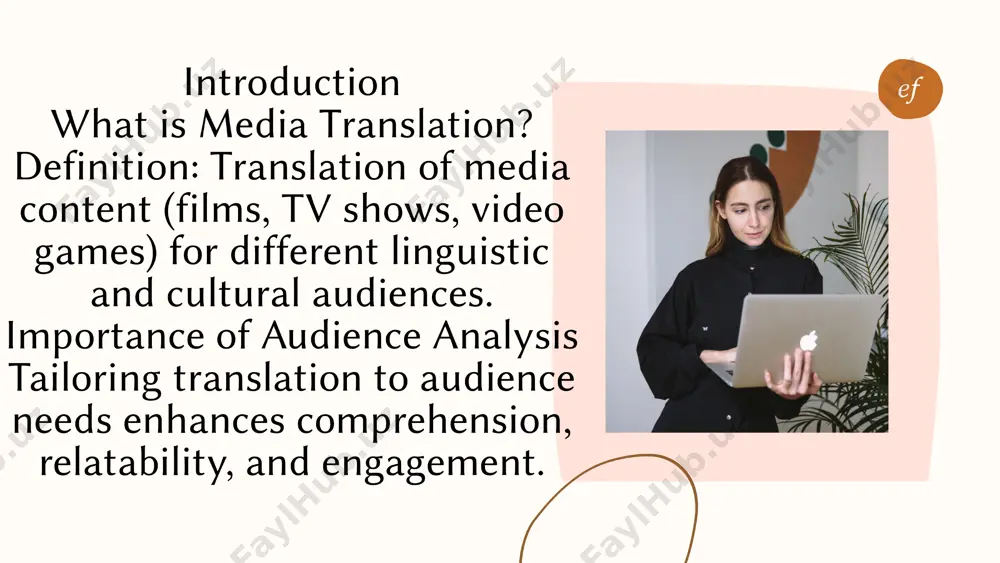 audience analysis in media translation - Page 2