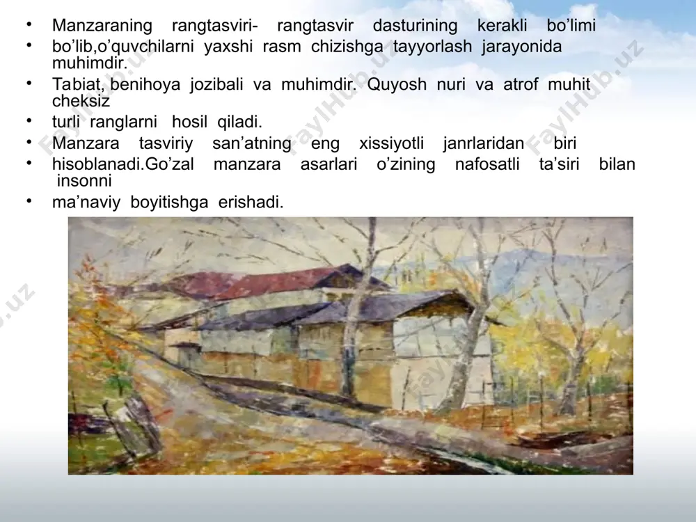 kuz manzarasini tasvirlash - Page 3