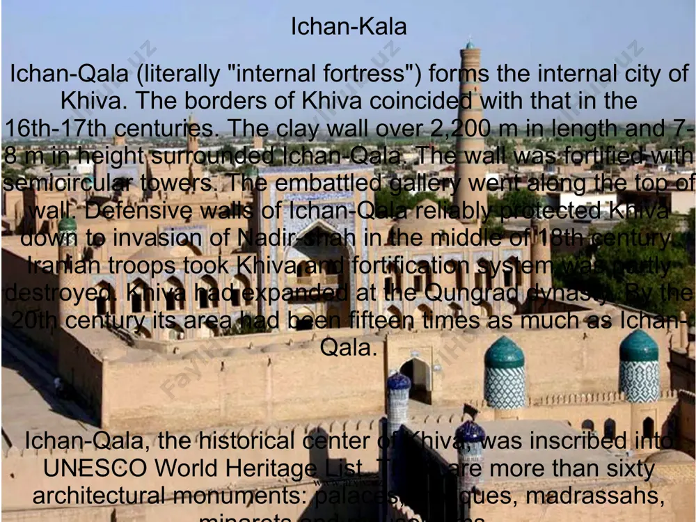 architectual buildings of khiva - Page 4