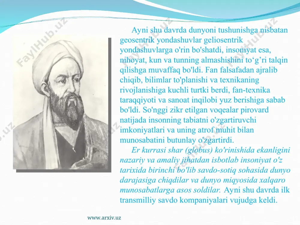 globallashuvning shart-sharoitlari, mafkuraviy jarayon tushunchasi - Page 5