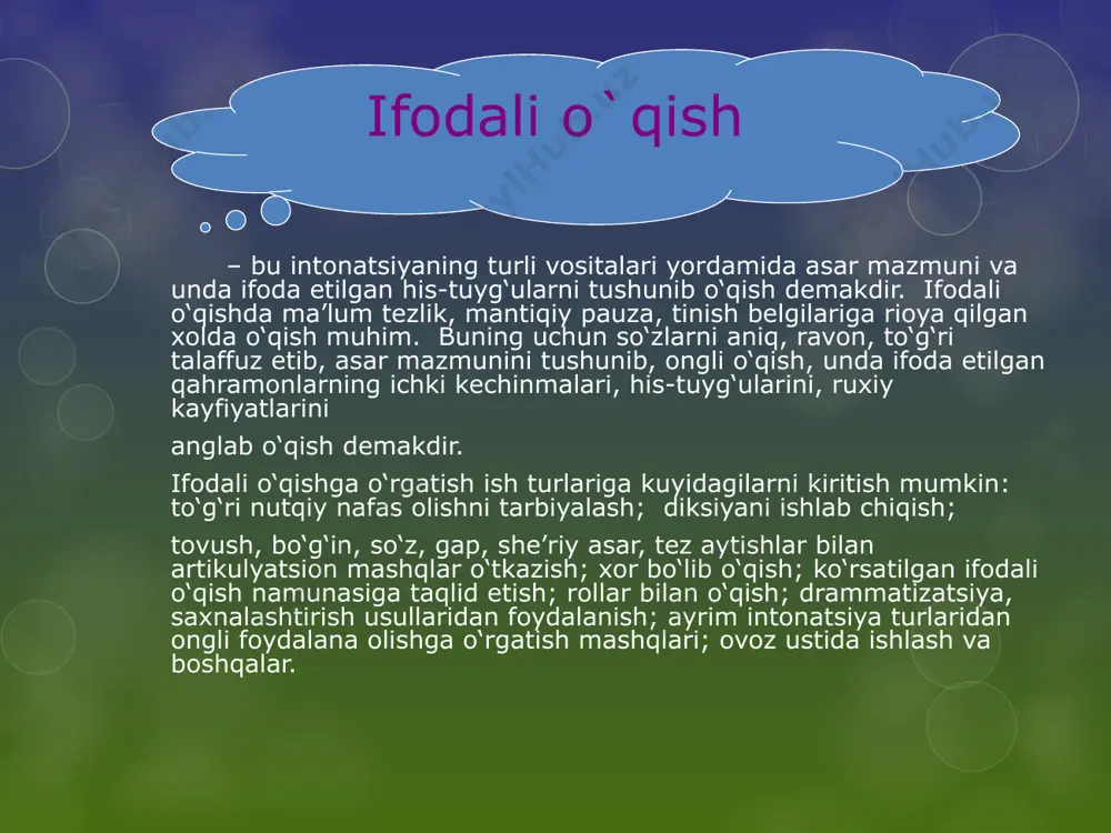tez o‘qishga o'rgatish usullari - Page 5