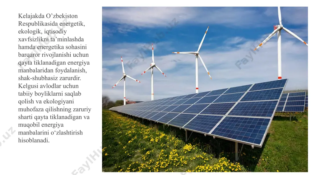 ham jadal o’sib boradi. hozirgi vaqtda qazib olinayotgan neft tabiiy gaz, ko’mir va uran dunyoda asosiy energiya manbalari hisoblanadi hamda yaqin kelajakda shunday bo’lib qoladi. har yili ishlab chiqarish va ishlatish hisobiga ularning zaxirasi kamayib bormoqda. hozirgidek sur’atlarda ishlatilganda dunyodagi qazib olinayotgan neft zaxiralari 45 - 50 yilga, tabiiy gaz zaxiralari 70 - 75 yilga, tosh ko’mir zaxiralari 165 - 170 yilga, qo’ng’ir ko’mir zaxiralari 450 - 500 yilga, yadro energiyasi zaxiralari esa ko’proq yillarga yetishi kerak.geografik jihatdan qazib olinayotgan yoqilg’i xom ashyosi geologik zaxiralari notekis taqsimlangan. shu sababli ularni qazib olish xarajatlari sezilarli farq qiladi. yadro energetikasi – energetikaning atom energiyasi (yadro energiyasi) dan elektr va issiqlik energiyasi olish maqsadida foydalanish boʻlimi hamda fan va texnikaning yadro energiyasini elektr va issiklik energiyasiga aylantirish usullari va vositalarini nazariy jihatdan ishlab chiqish hamda ularni amalda tatbiq qilish masalalari bilan shugʻullanuvchi sohasi. yadro energetikasining texnik asosini atom elektr stansiyasi (aes) tashkil qiladi. …